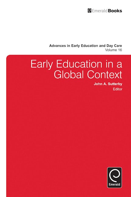 Book cover image for Early Education in a Global Context ISBN: 9781781900741